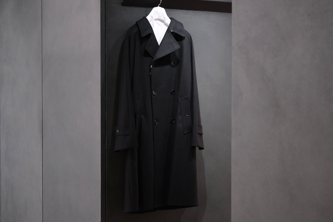 COHÉRENCE / Mod.FOUFOU Ⅱ/MELTON JERSEY / BLACK