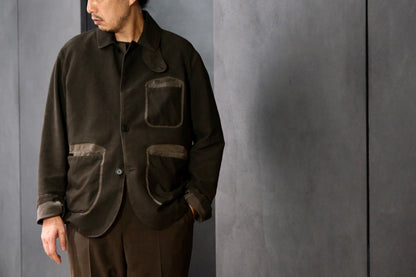 Massimo osti studio / BUTTON BLAZER / BL BL IN TRAMA 3D