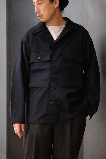 Coherence / VERNON-D /Rover Wool Twill/NAVY