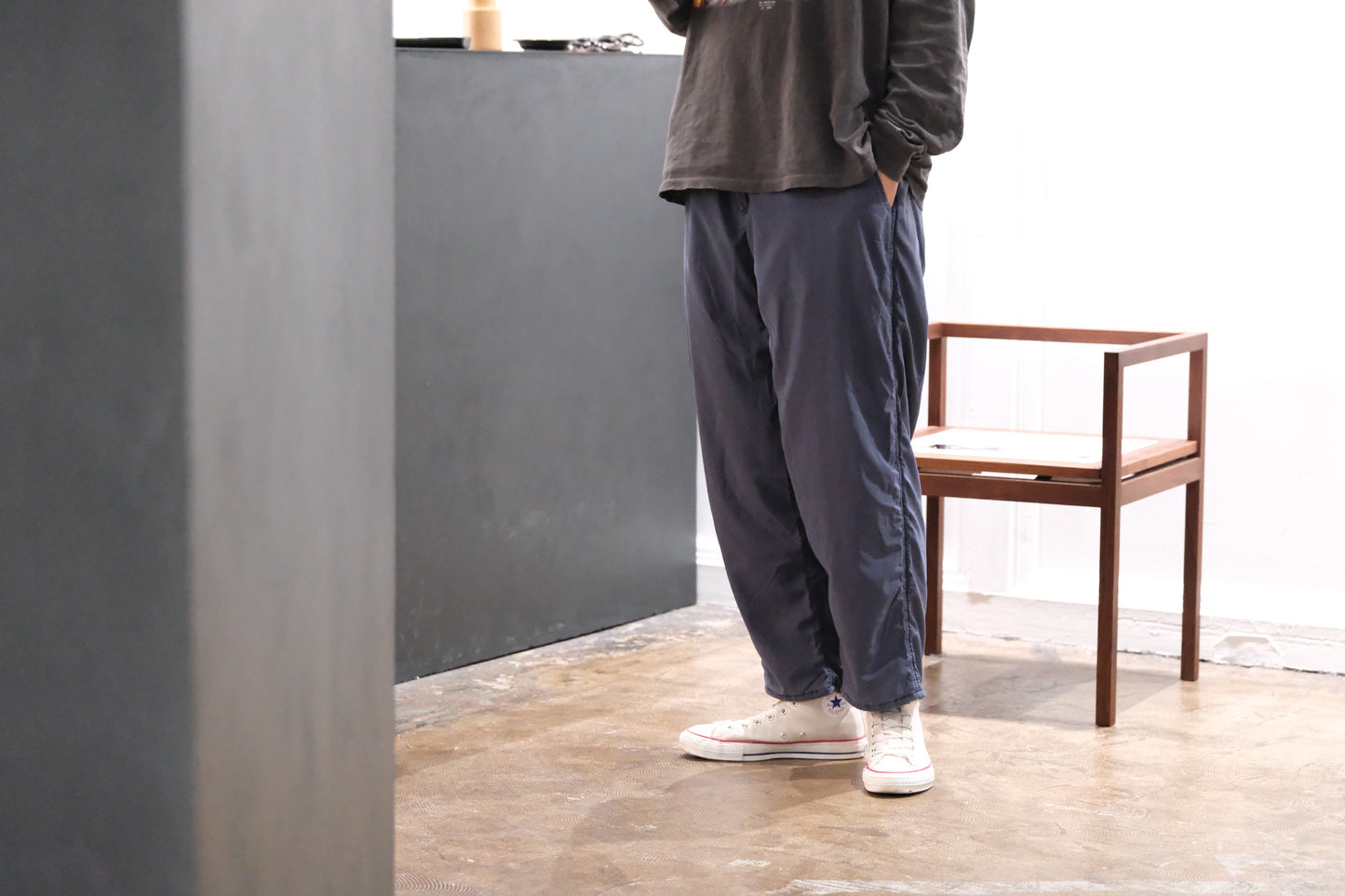 STONEMASTER / SM LINED ALPHA PANT / BLUEGRAY ・CHARCOAL