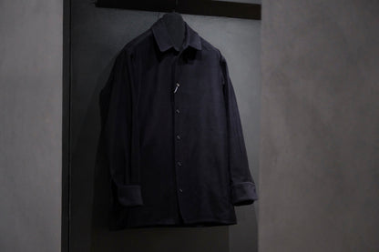 nonnotte/Draping Shirt Jacket/Fine Count Moleskin