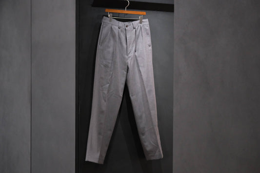 2026AW受注商品/COHERENCE/NICOLAS/ROVER WOOL TWILL/GREY NAILHEAD