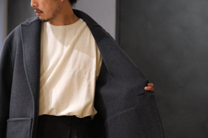 POSTELEGANT/ EXTRA FINE WOOL REVER SHORT COAT