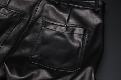 HEUGN/TROUSRE123/Cedric LEATHER　slacks