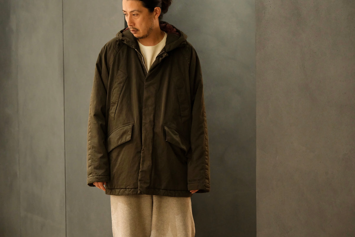 Massimo osti studio / CO/NY JACKET / OW MEDIUM JK IN GABARDINE / TURKISH COFFEE