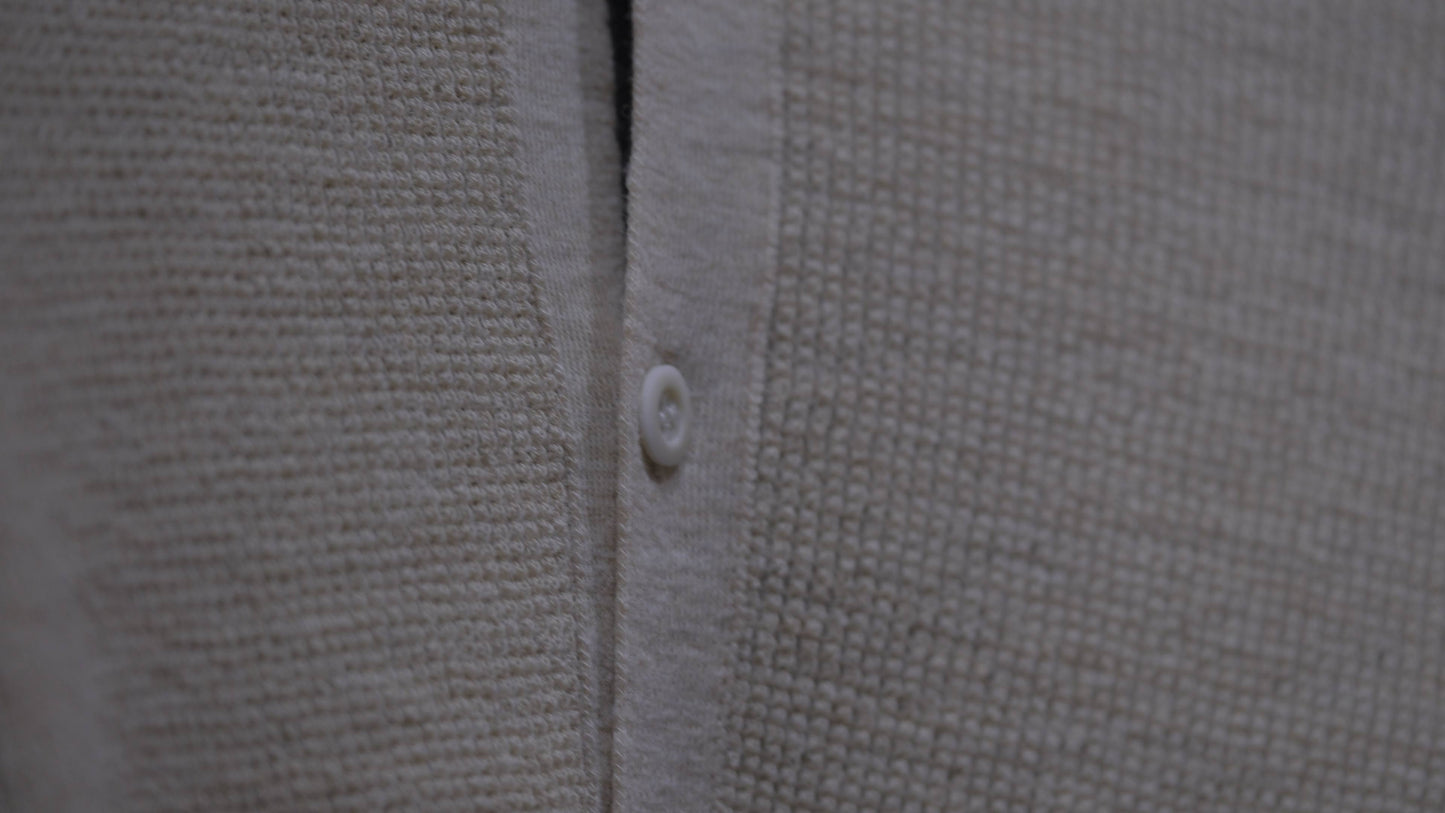 Slopeslow/Dry wool Waffle Henley shirt