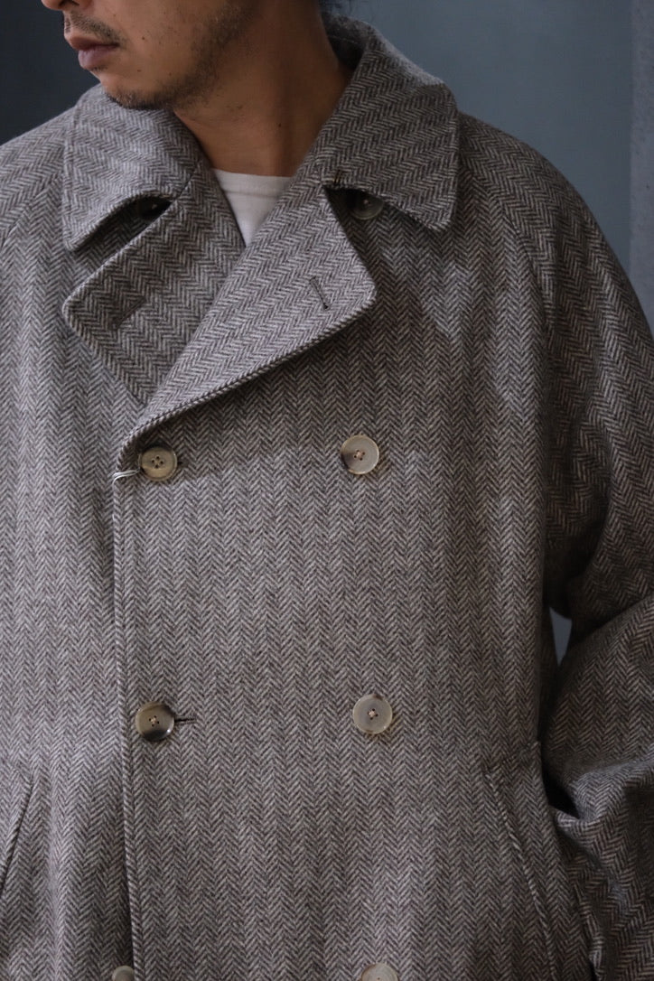 COHERENCE/FOUFOU Ⅱ/CHEVRON TWEED JERSEY/L.BEIGE