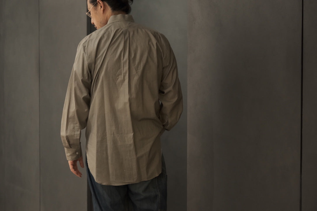 HEUGN/SHIRT150/Alan Stripe print