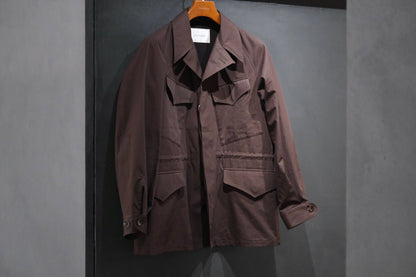 2026AW受注商品/COHERENCE/ROBERT-FLC/COHÉRENCE WEATHER RESISTANT COTTON LIGHT/CACAO