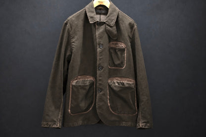 Massimo osti studio / BUTTON BLAZER / BL BL IN TRAMA 3D