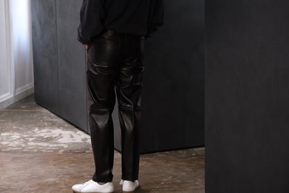 HEUGN/TROUSRE123/Cedric LEATHER　slacks
