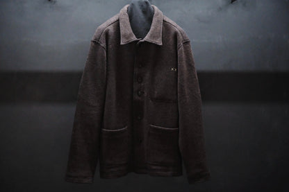 A TENTATIVE ATELIER /  Marcel Poot  / REVERSIBLE WOOLEN WORKER JACKET