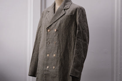 A TENTATIVE ATELIER /  Mattheus  /  DOUBLE BREAST TAILORED COAT