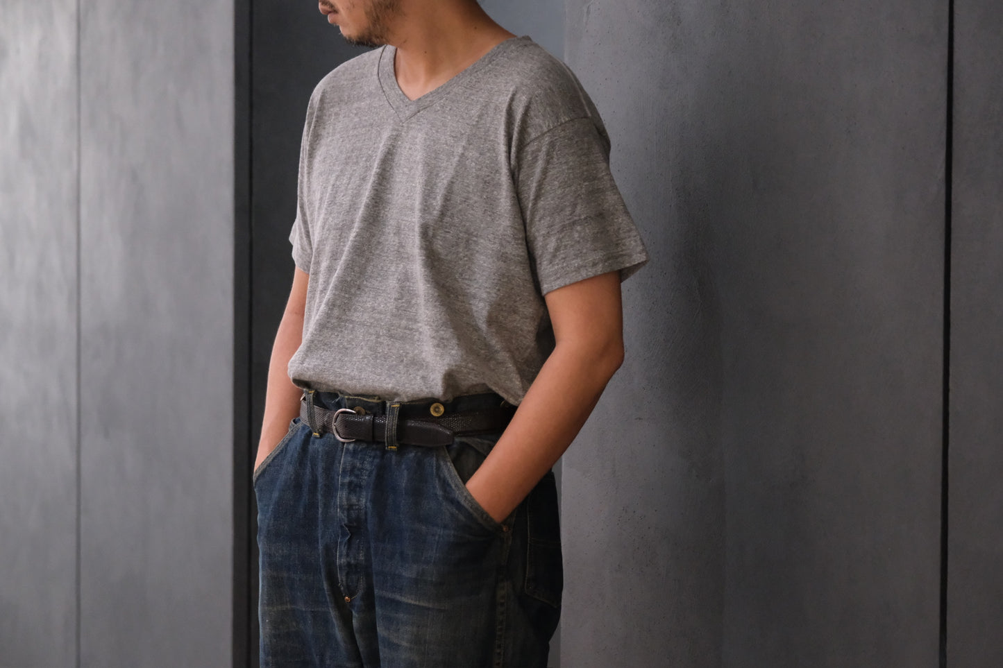 Special In Ordinary / 04 R.A.F. V-Neck Tee/ TIN