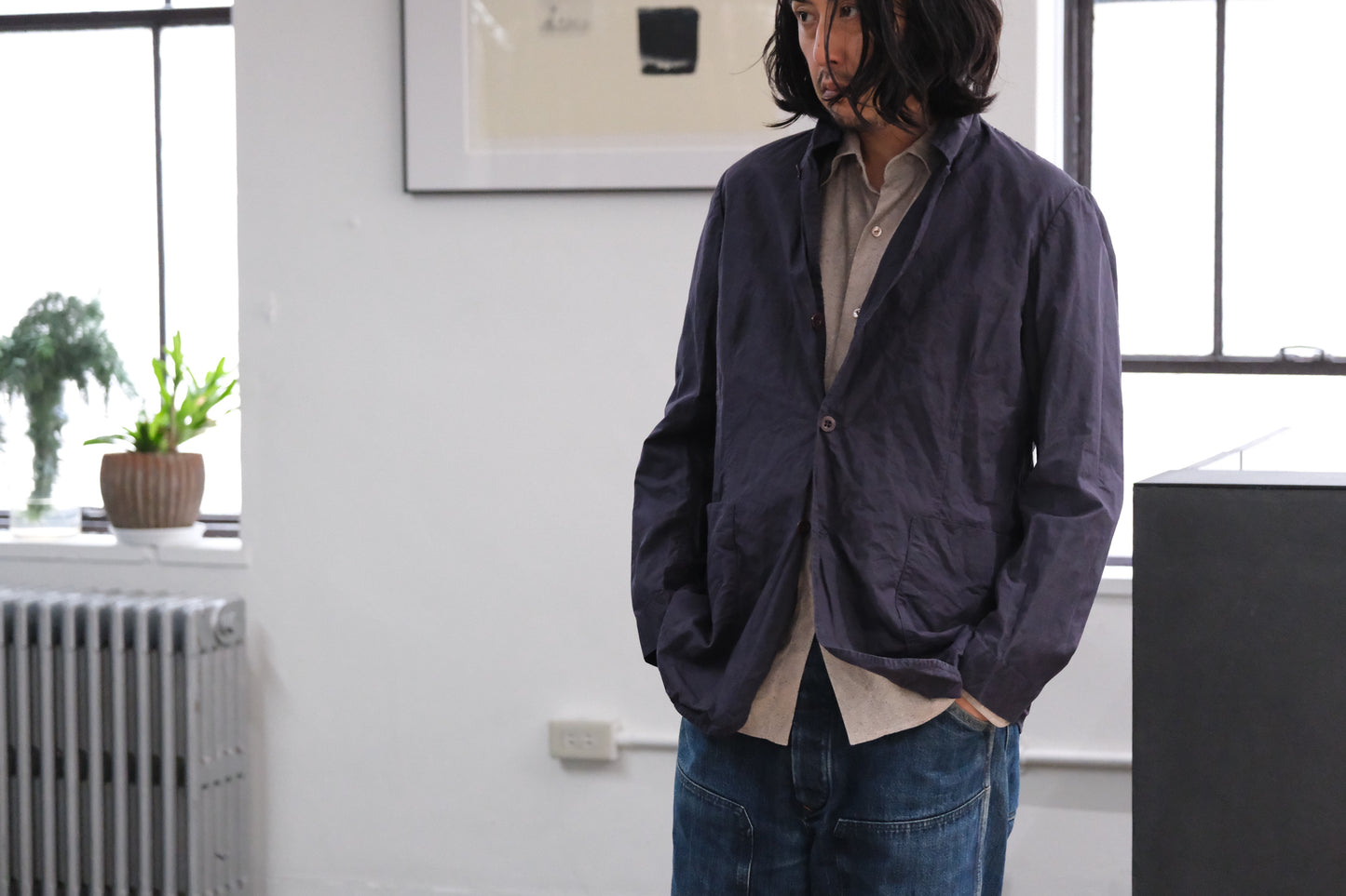 Chez VIDALENC / JACKET P3 / COTTON SAILOR