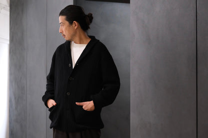 SLOPE SLOW/coverall JK/HT Shetland wool RIB