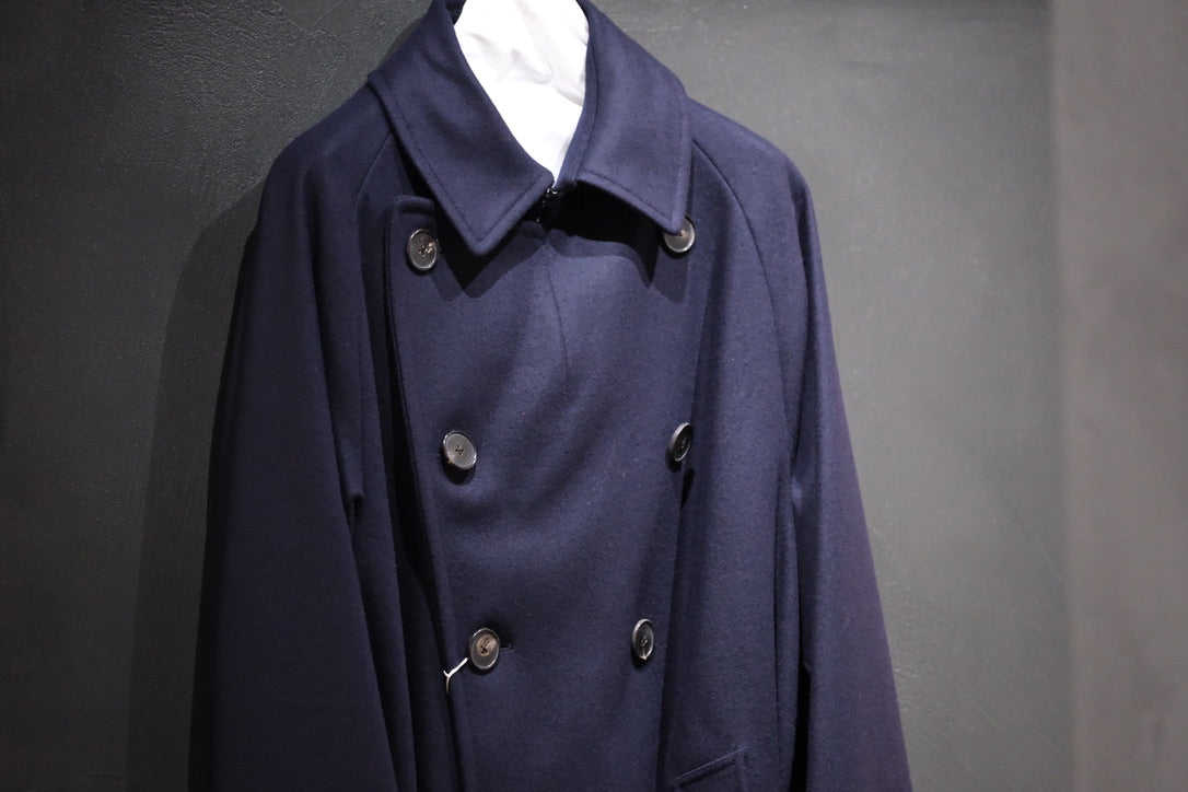 COHÉRENCE/ALⅢ/MELTON JERSEY / D.BLUE