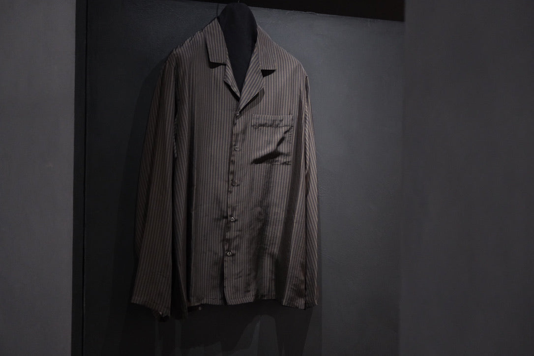 HEUGN/SHIRT151/Ellis Silk print London Stripe