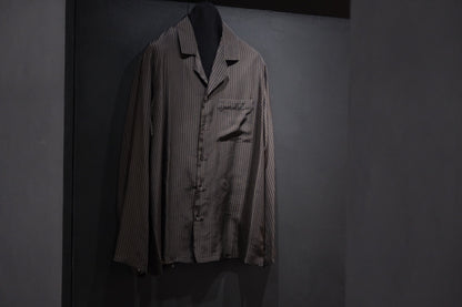 HEUGN/SHIRT151/Ellis Silk print London Stripe