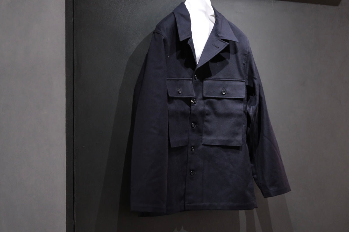 Coherence / VERNON-D /Rover Wool Twill/NAVY