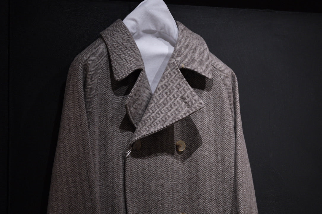COHERENCE/FOUFOU Ⅱ/CHEVRON TWEED JERSEY/L.BEIGE