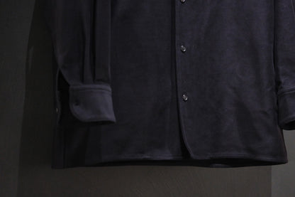 nonnotte/Draping Shirt Jacket/Fine Count Moleskin