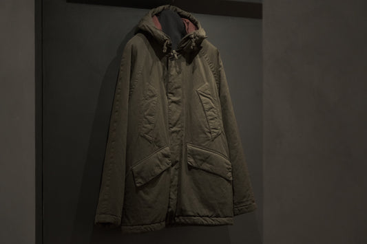 Massimo osti studio / CO/NY JACKET / OW MEDIUM JK IN GABARDINE / TURKISH COFFEE