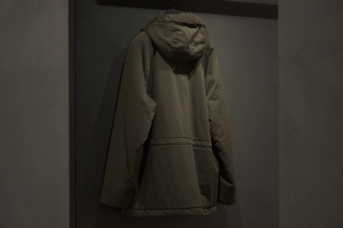 Massimo osti studio / CO/NY JACKET / OW MEDIUM JK IN GABARDINE / TURKISH COFFEE
