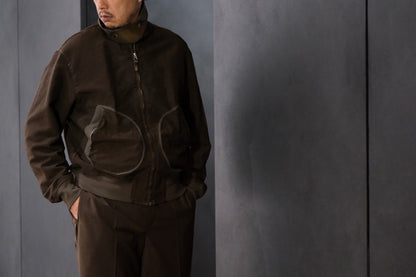 Massimo osti studio / ZIP HARRINGTON / OW MEDIUM JK IN TRM 3D