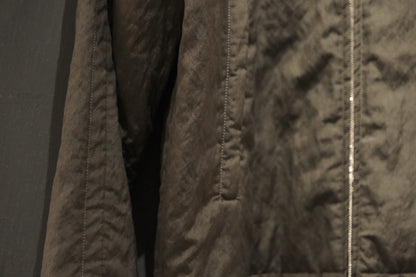 Massimo osti studio / TECH WO BOMBER / OW SHORT JACKET IN LANA TECNICA / TURKISH COFFEE