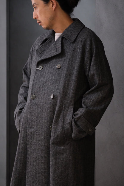 COHÉRENCE/Mod.FOUFOU Ⅱ/CHEVRON TWEED JERSEY / GREY