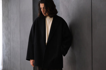 POSTELEGANT/ WOOL REVER SHORT COAT