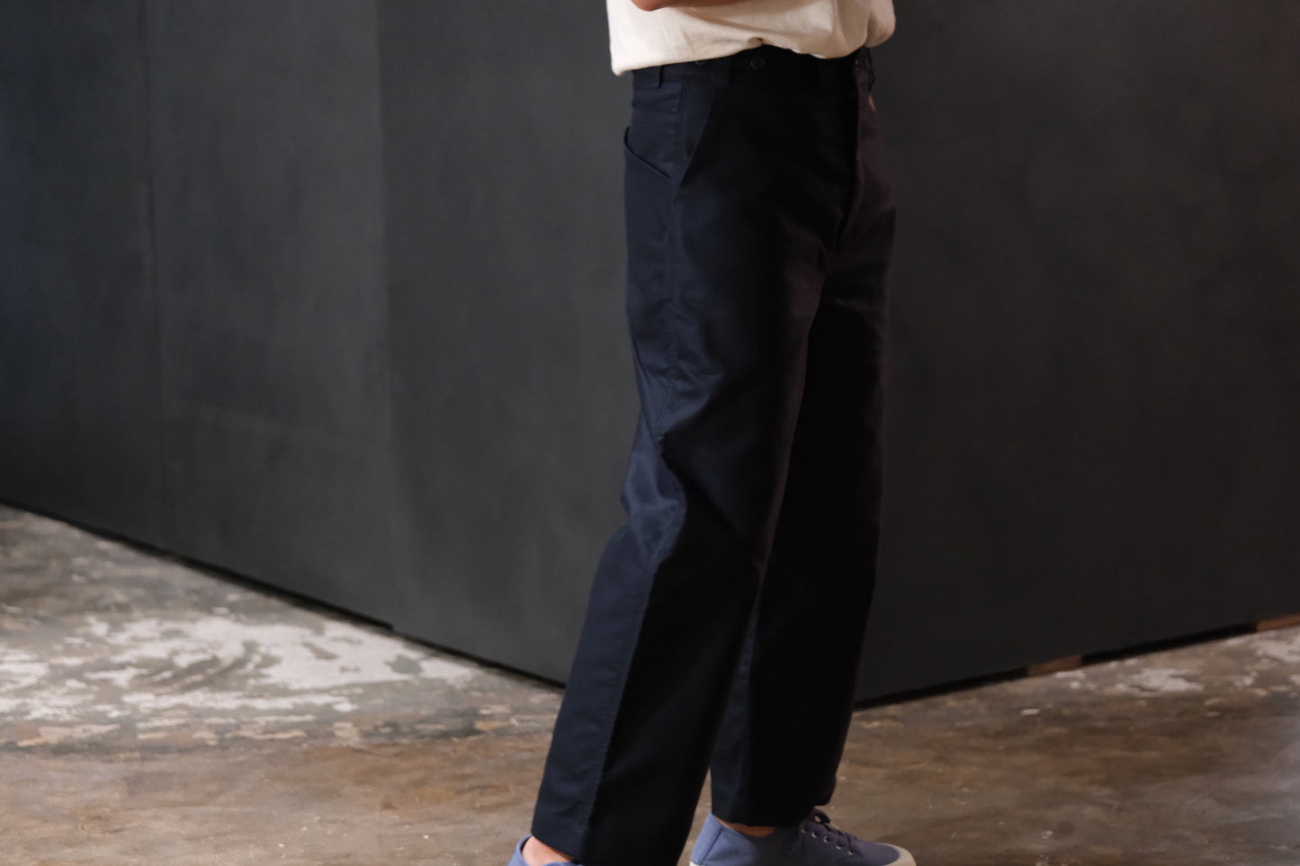 Senelier /PROT-LINE WIDE PANTS / SE-PA-09-0124 /  NAVY・BLACK