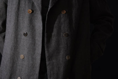 A TENTATIVE ATELIER /  Mattheus  /  DOUBLE BREAST TAILORED COAT