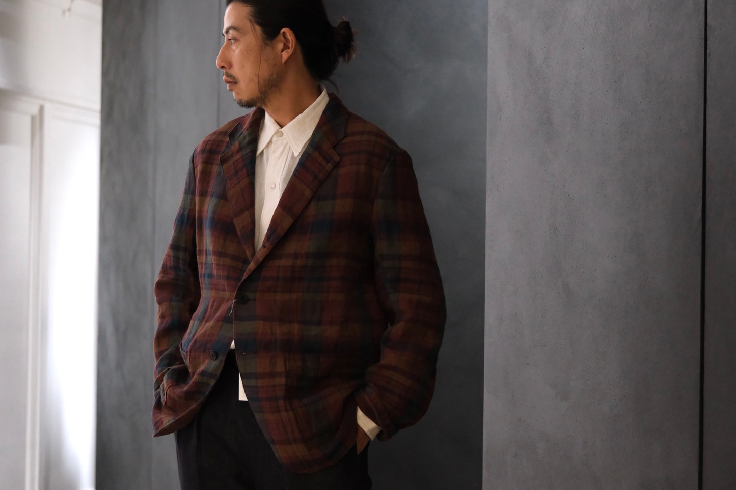 HEUGN / JACKET042 / Henrri MADRAS