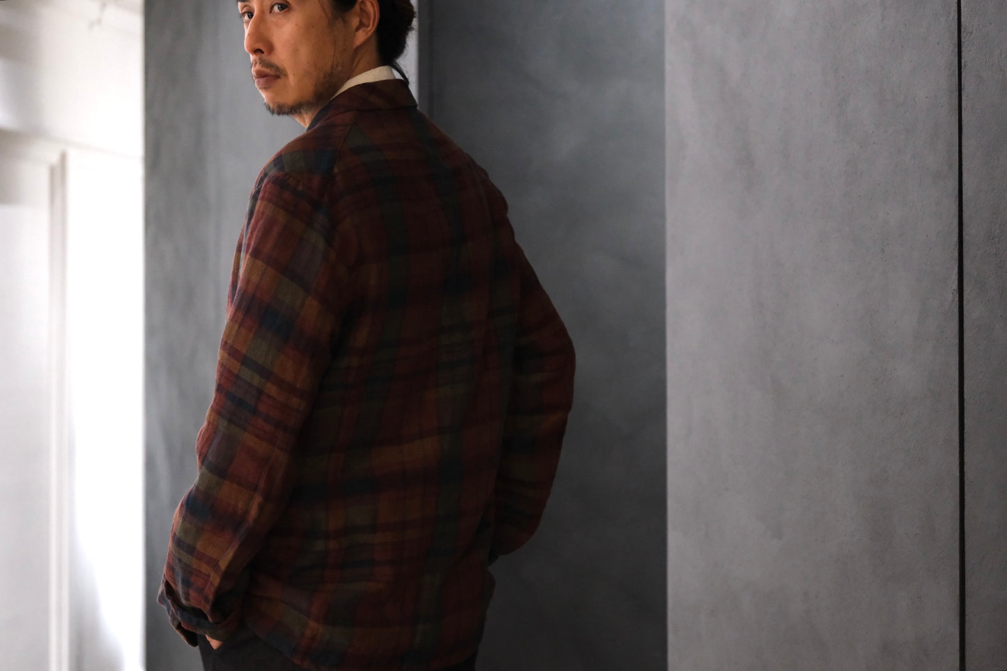 HEUGN / JACKET042 / Henrri MADRAS