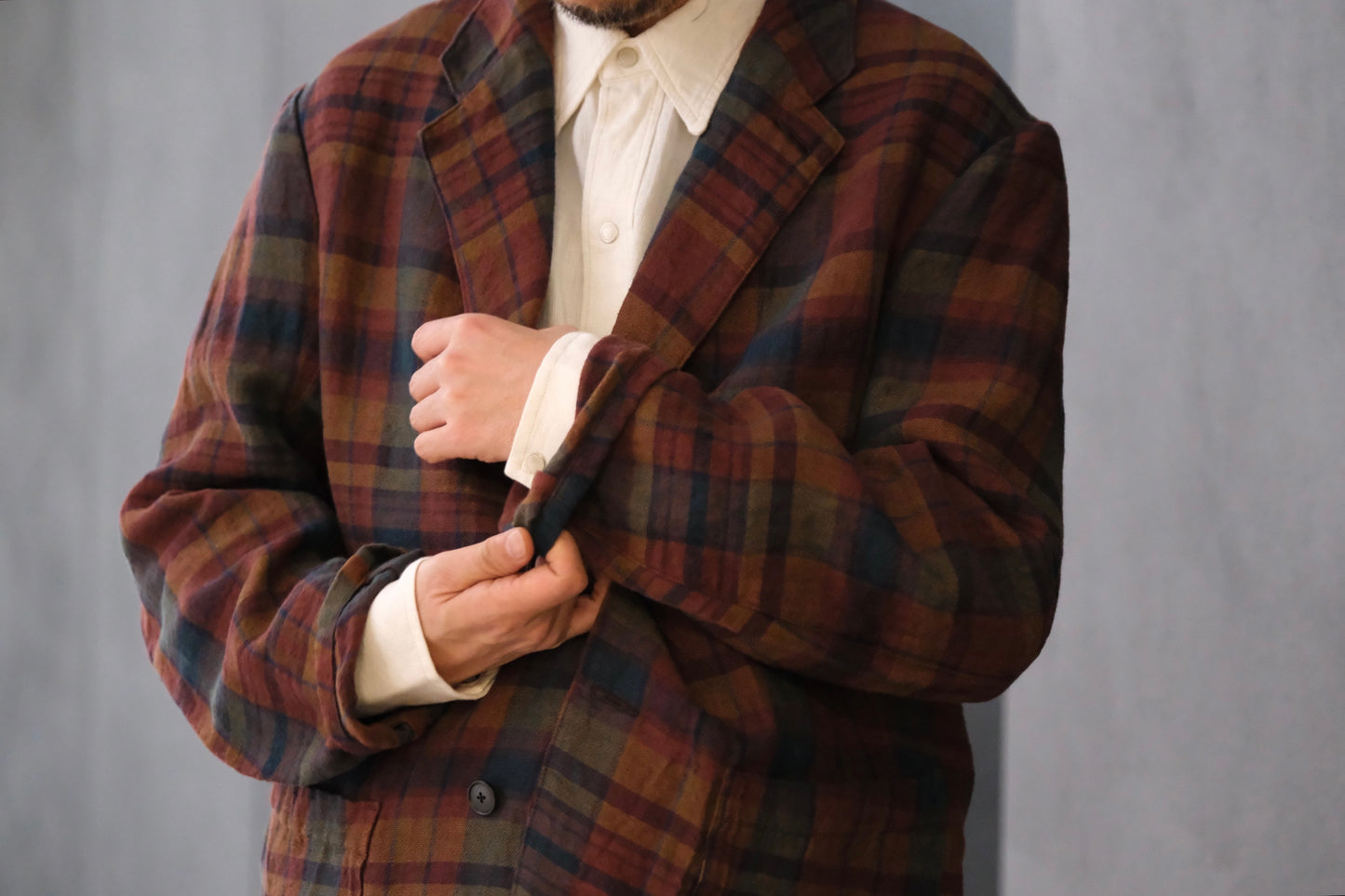 HEUGN / JACKET042 / Henrri MADRAS