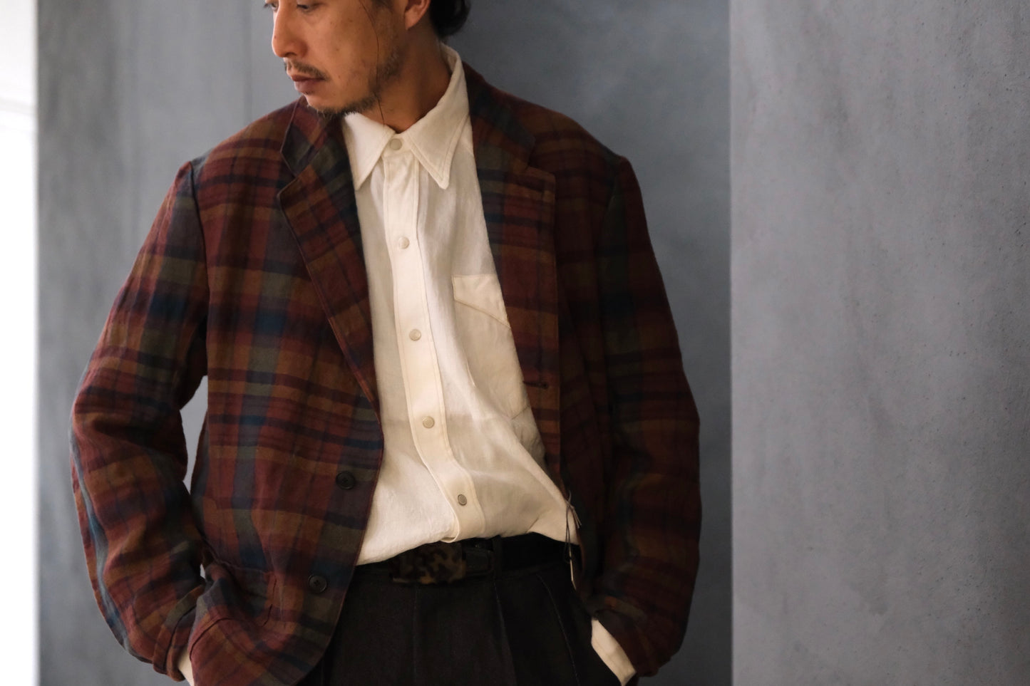 HEUGN / JACKET042 / Henrri MADRAS