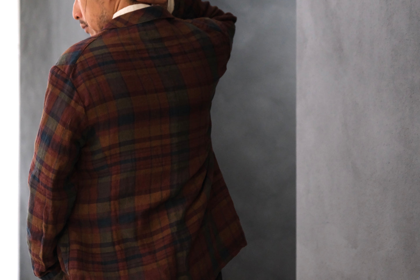 HEUGN / JACKET042 / Henrri MADRAS