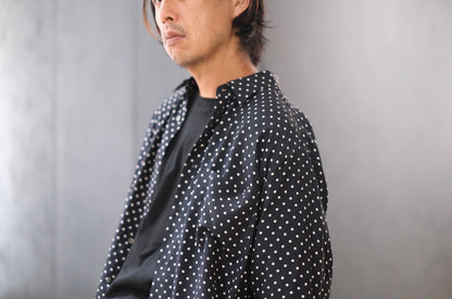 HEUGN / SHIRT123"Alf " Silk Dot