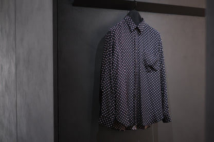 HEUGN / SHIRT123"Alf " Silk Dot