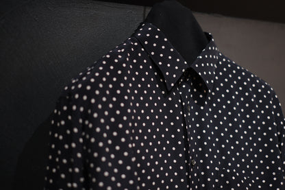 HEUGN / SHIRT123"Alf " Silk Dot
