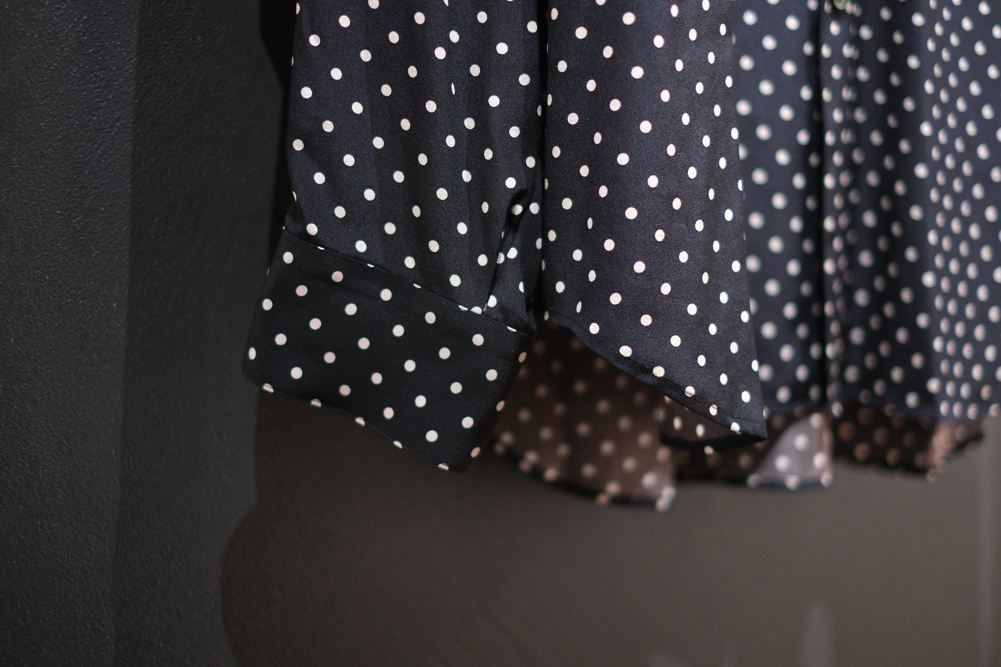 HEUGN / SHIRT123"Alf " Silk Dot