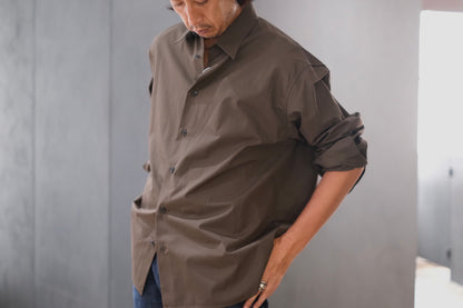 nonnotte / Oversized Shirt / N-25A-007