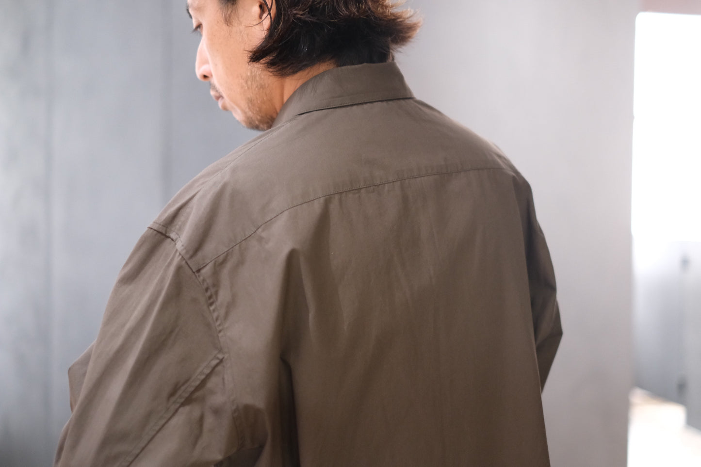 nonnotte / Oversized Shirt / N-25A-007