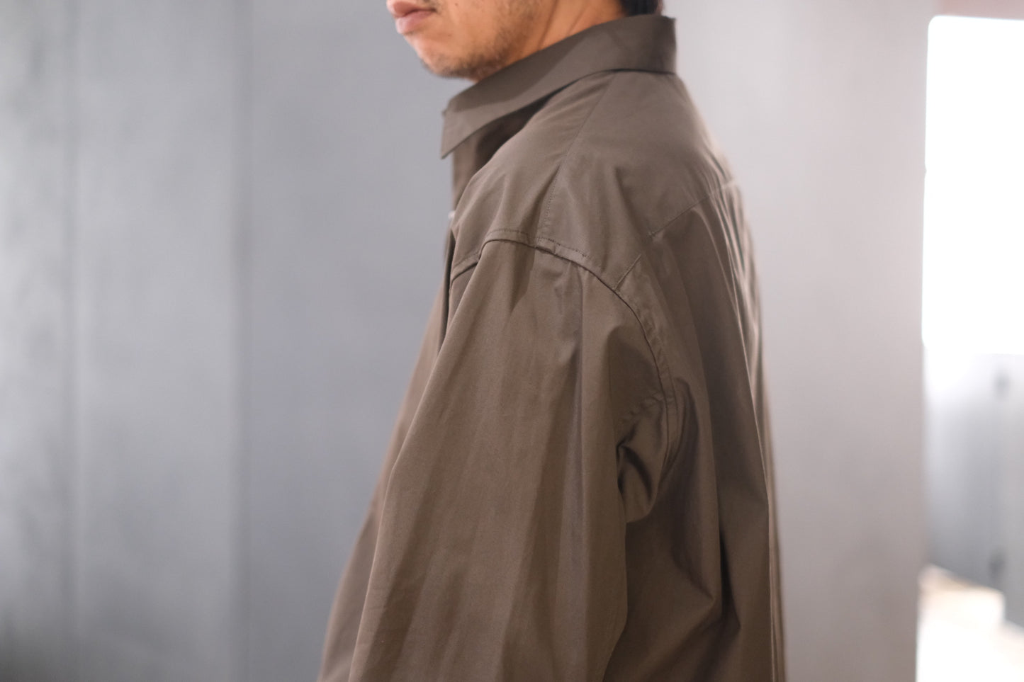 nonnotte / Oversized Shirt / N-25A-007