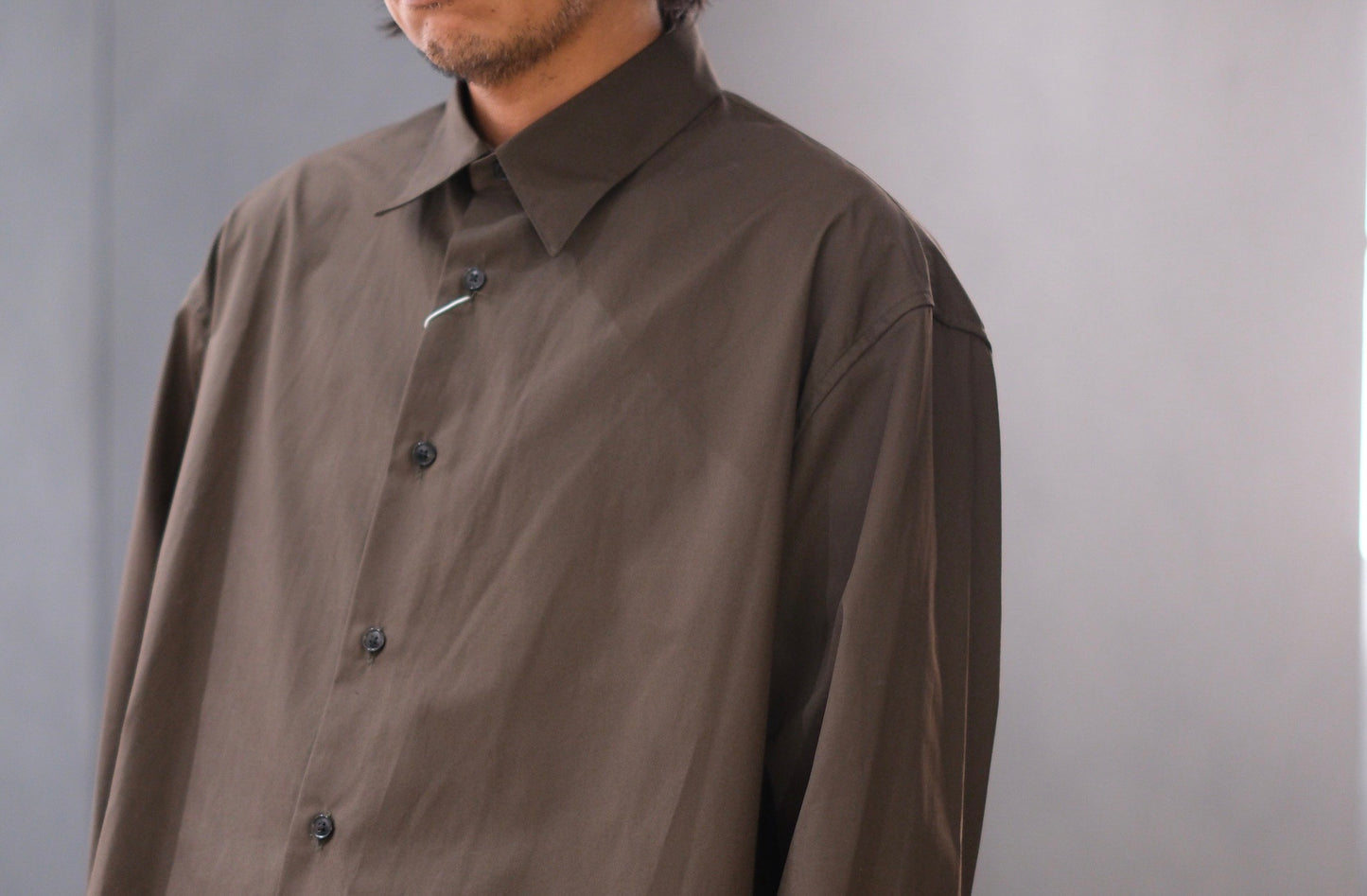 nonnotte / Oversized Shirt / N-25A-007