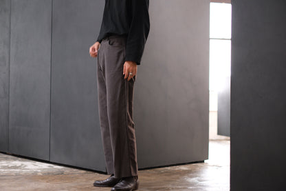 nonnotte / 5 Pockets Trousers / N-25A-075 / Licorice