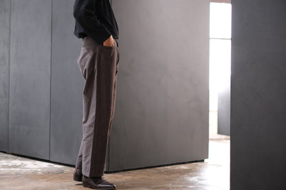 nonnotte / 5 Pockets Trousers / N-25A-075 / Licorice