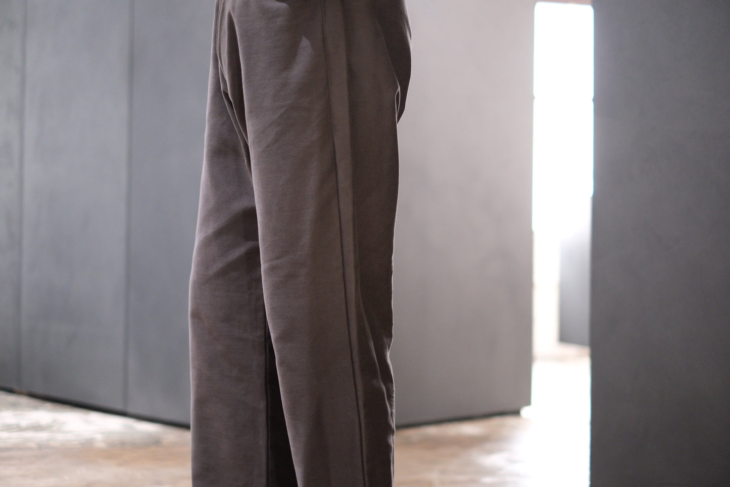 nonnotte / 5 Pockets Trousers / N-25A-075 / Licorice